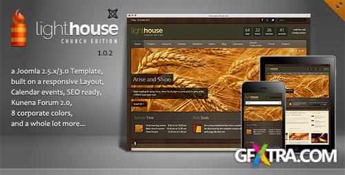 ThemeForest - Lighthouse v1.0.1 - Responsive Joomla 2.5 - 3.0 Template