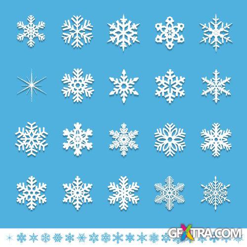 iStockPhoto: Snow Design - 27xEPS