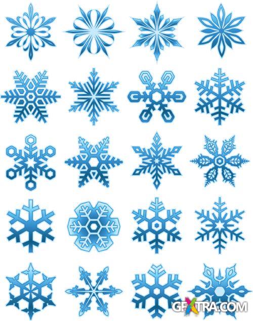 iStockPhoto: Snow Design - 27xEPS