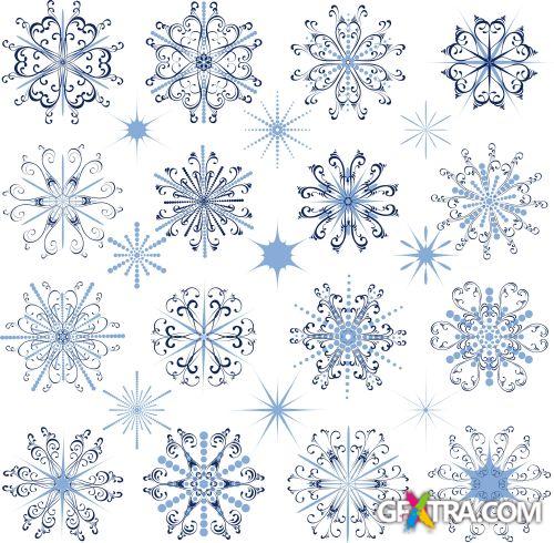 iStockPhoto: Snow Design - 27xEPS