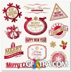 New Years Collection #7 - 25 EPS Vector Stock