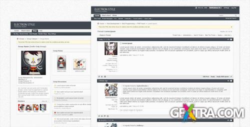 ThemeForest - Electron - vBulletin Forum Skin