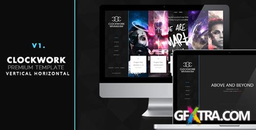 ThemeForest - ClockWork Unique Interactive Creative Template