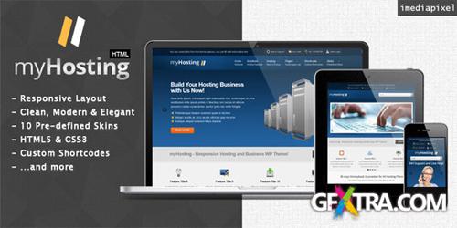 ThemeForest - myHosting - Responsive Hosting & Business Template