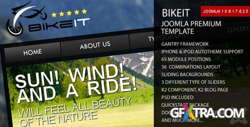 ThemeForest - BikeIT - Premium Joomla Template