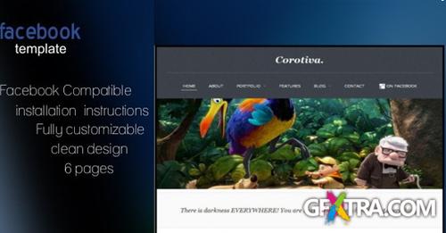 ThemeForest - Corotiva - Facebook Business Template