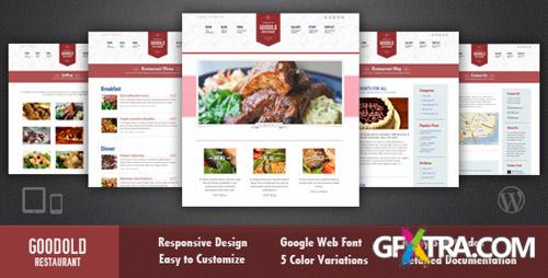 ThemeForest - Goodold Restaurant - Responsive WordPress Theme