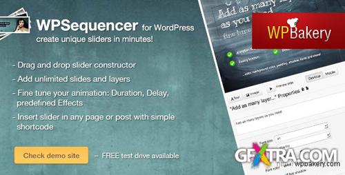 CodeCanyon - WPSequencer - CSS3 slider constructor for WordPress