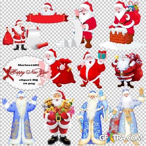 New Year clipart PNG (Part 1)