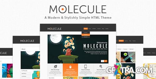 ThemeForest - Molecule business , Corporate and Blog Html5 Templ