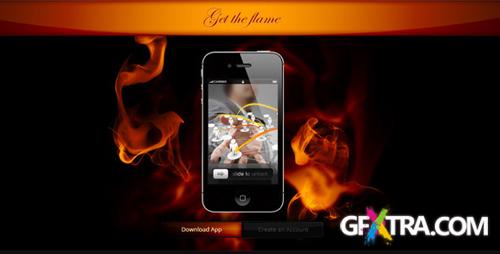 ThemeForest - Get The Flame Landing Page