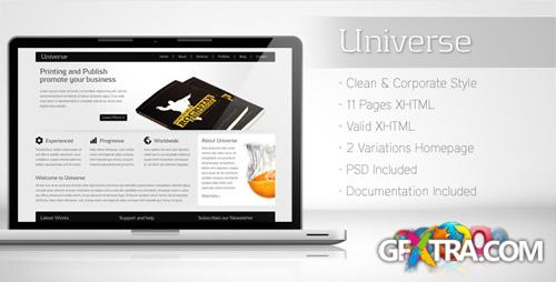 ThemeForest - Universe - Corporate Business Template 2