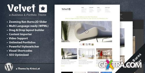 ThemeForest - Velvet v1.1.4 - Minimal Business Theme