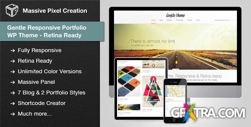 ThemeForest - Gentle Responsive Portfolio WP Theme Retina Ready