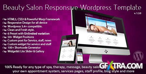 ThemeForest - Beauty Salon Responsive Wordpress Template