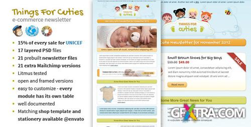 ThemeForest - Things for Cuties - Baby Kids Newsletter Template