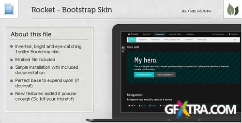 CodeCanyon - Rocket - Bootstrap Skin