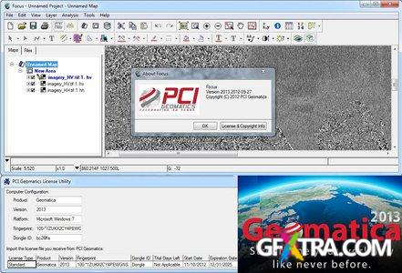 PCI Geomatica 2013 with Sample Files