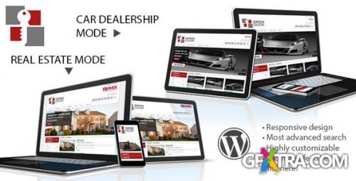 ThemeForest - OpenDoor v1.0 - Responsive Real Estate and Car Dealership