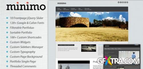 ThemeForest - Minimo v.1.2 - Corporate, Business, Portfolio, BlogTheme