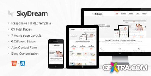 ThemeForest - SkyDream - Responsive HTML5 Template