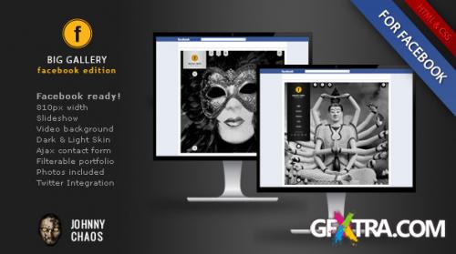 ThemeForest - BIG Gallery - Facebook Edition Photography Portfolio