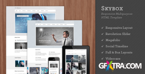 ThemeForest - Skybox - Responsive Multipurpose HTML Template