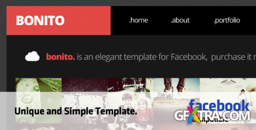 ThemeForest - Bonito - Facebook Template