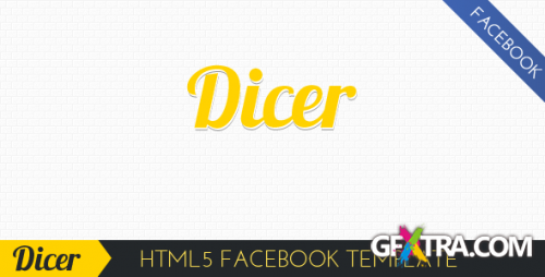 ThemeForest - Dicer - HTML5 Facebook Template