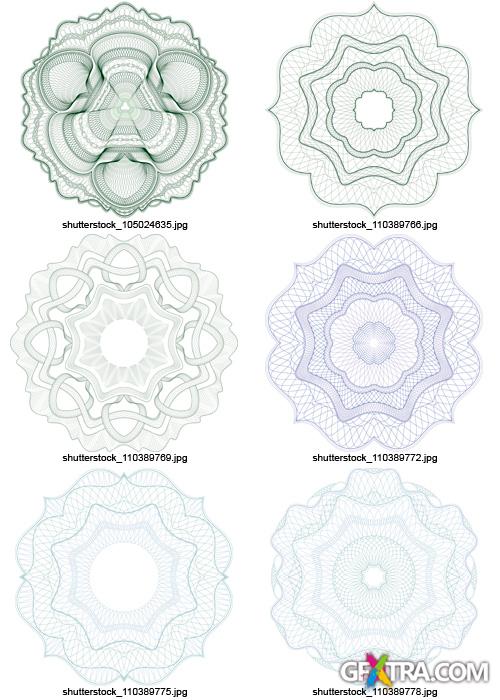 Amazing SS - Guilloche Elements 3, 25xEPS