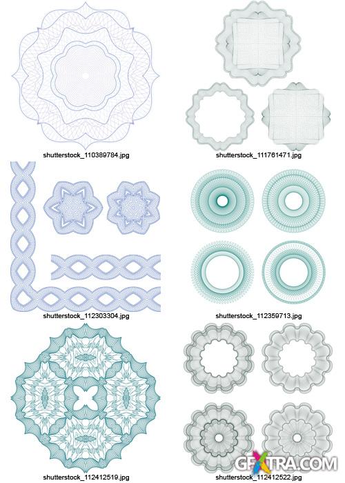 Amazing SS - Guilloche Elements 3, 25xEPS