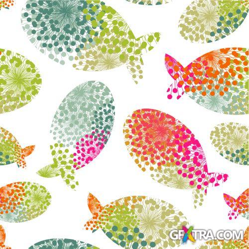 iStockPhoto: Seamless Colorful Patterns - 20xEPS