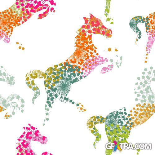 iStockPhoto: Seamless Colorful Patterns - 20xEPS