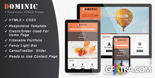 ThemeForest - DOMINIC - Creative HTML Template