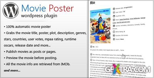 CodeCanyon - Movie Poster - Wordpress Plugin