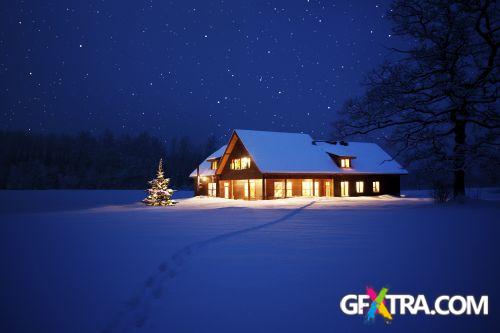 iStockPhoto: Cristmas Backgrounds - 25xJPG