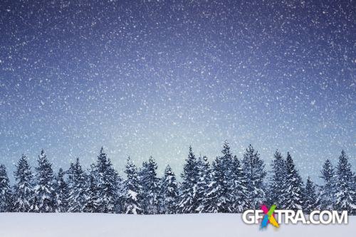 iStockPhoto: Cristmas Backgrounds - 25xJPG