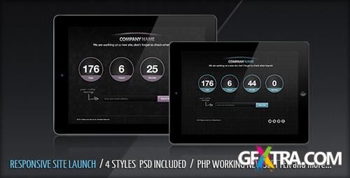 ThemeForest - Responsive site launch coming soon