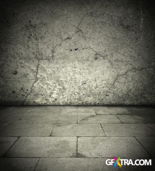 Grunge Backgrounds & Floor - Shutterstock 100xJPG