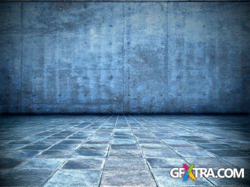 Grunge Backgrounds & Floor - Shutterstock 100xJPG