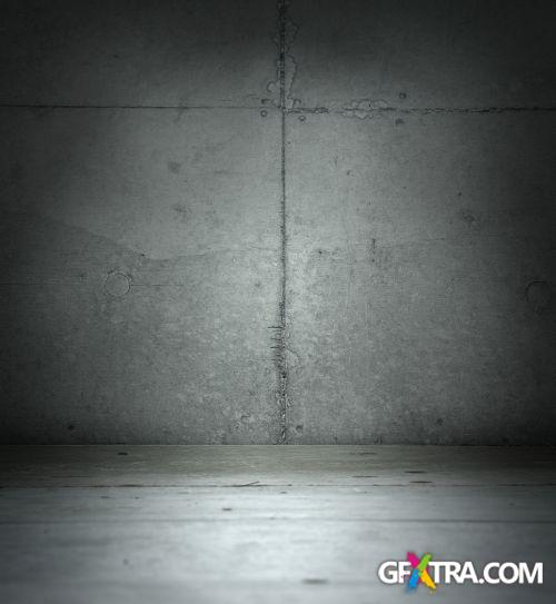 Grunge Backgrounds & Floor - Shutterstock 100xJPG