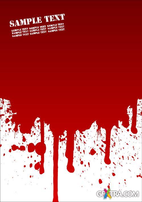 Blood Splatter - Shutterstock 50xEPS