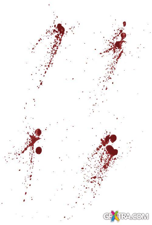 Blood Splatter - Shutterstock 50xEPS