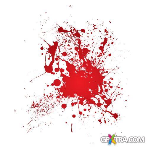 Blood Splatter - Shutterstock 50xEPS