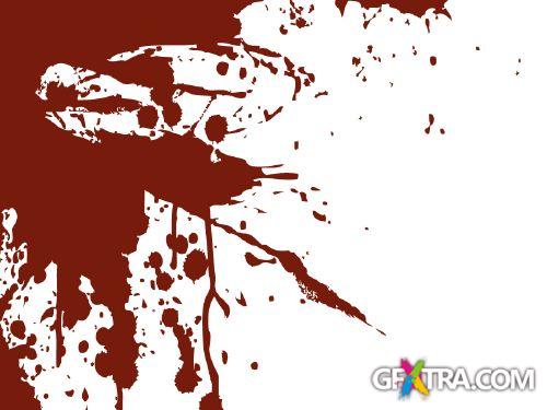 Blood Splatter - Shutterstock 50xEPS