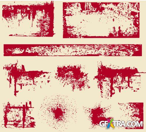 Blood Splatter - Shutterstock 50xEPS