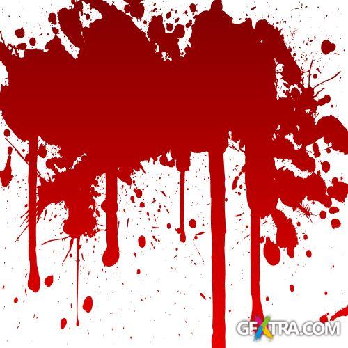 Blood Splatter - Shutterstock 50xEPS