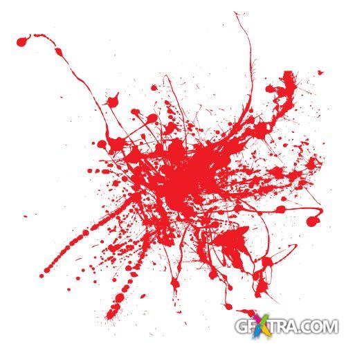 Blood Splatter - Shutterstock 50xEPS