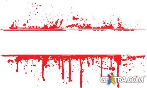 Blood Splatter - Shutterstock 50xEPS