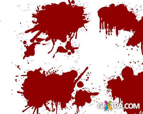 Blood Splatter - Shutterstock 50xEPS